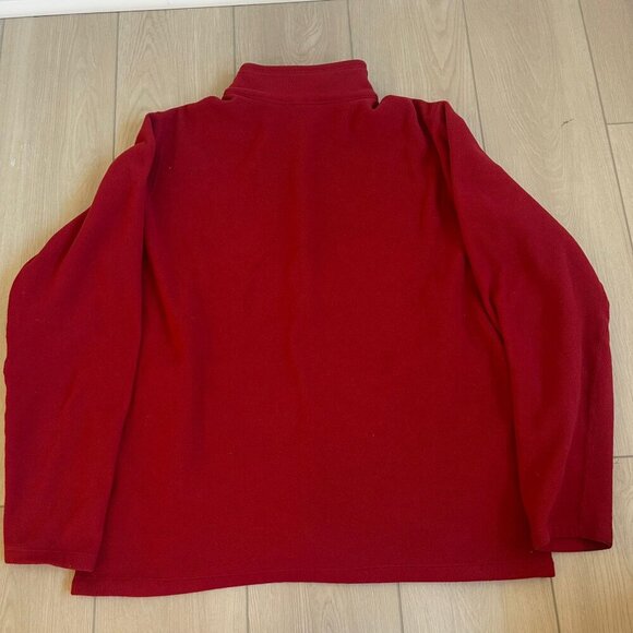 Eddie Bauer First Ascent Mens 1/4 Zip Sweater Lot of 2 BLue/Red Large Athleisure - Picture 4 of 11